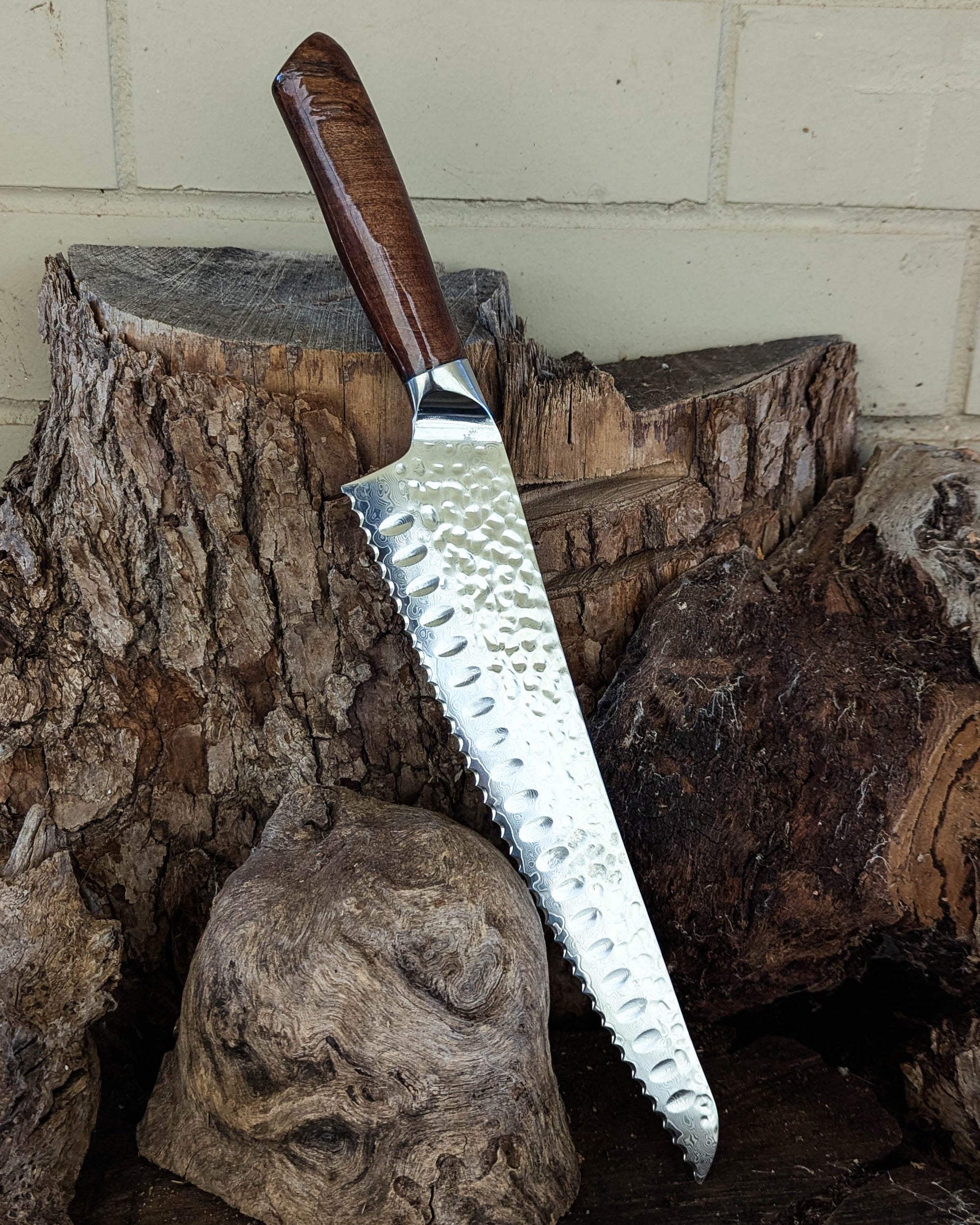 Bread Knife Needlewood 250mm (10")